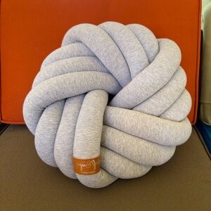JUJU & JACK Handmade Decorative Pillow Gray